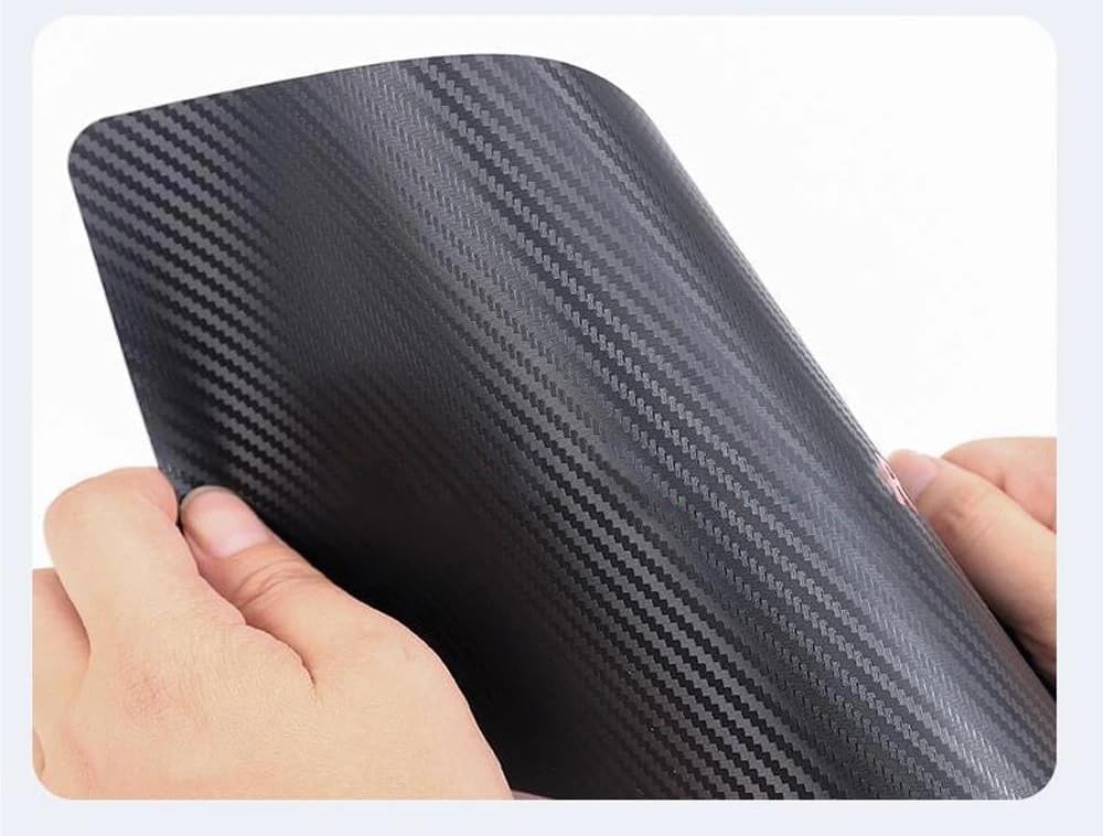 Car Decoration for Tesla Model Y Car High Mounted Brake Lamp Carbon Car Brake Projection Board PVC Soft Decal Top Tail Light Emblem Stickers Trim Decoration Cover Panel