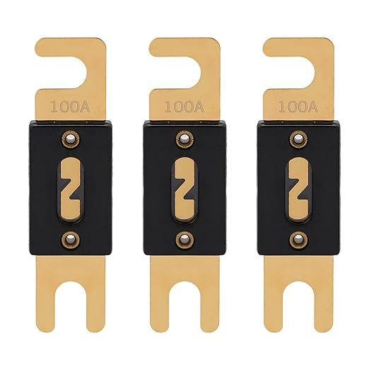 100A ANL Fuse 100 Amp Inline Blade Fuses 32V by VEXUNGA