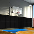 PROGOAL 60"/72" High Gym Wall Padding 2"/4" Thick Foam Basketball Court Wall