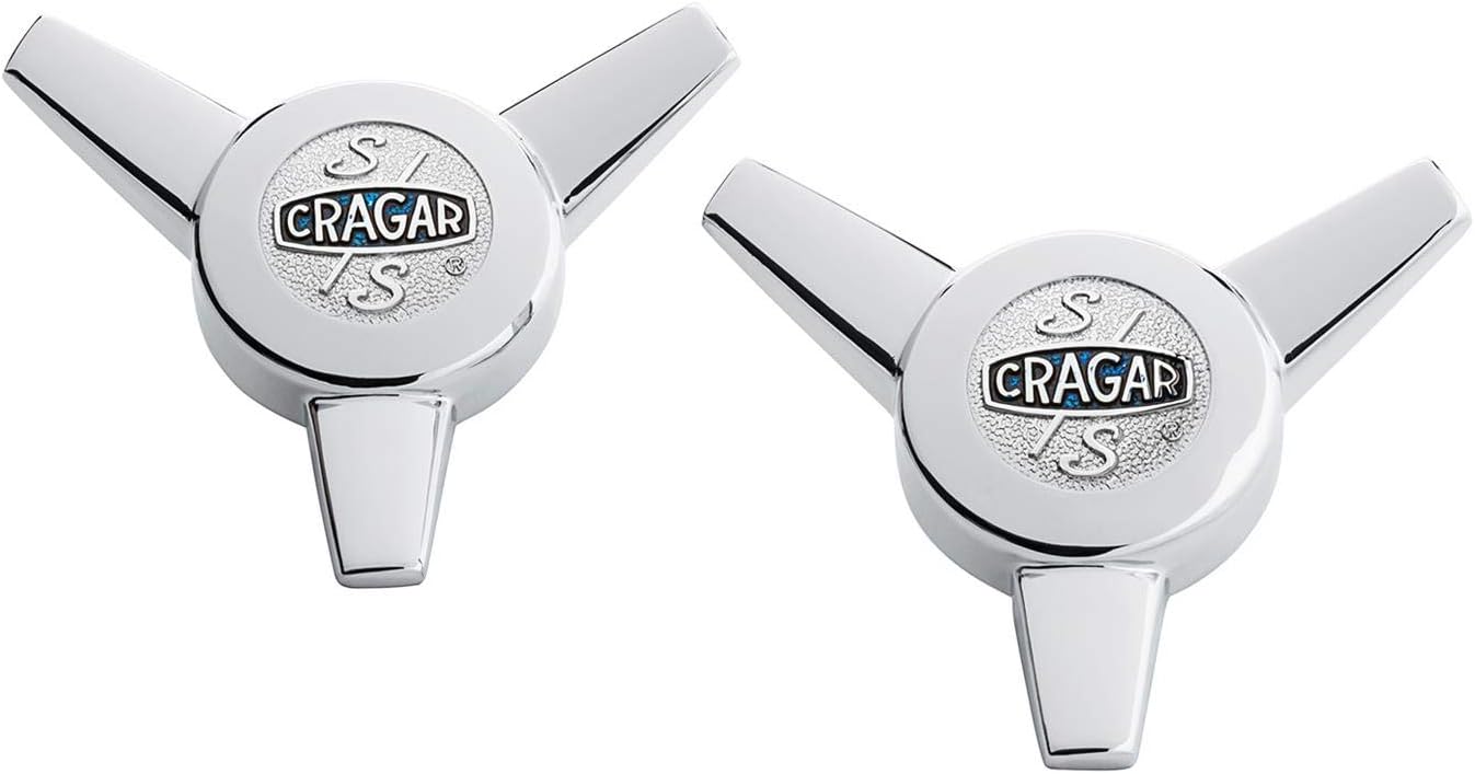 Cragar A-09095-2 Spinner for 5 x 4.5, 4.75, 5 Inch S/S, 2 Pack