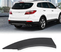 G-PLUS Rear Right Fender Molding Wheel Flare Garnish Compatible with 2013-2018 Hyundai Santa Fe Sport 2.0L & 2.4L US #877424Z000 Smooth PP Plastic