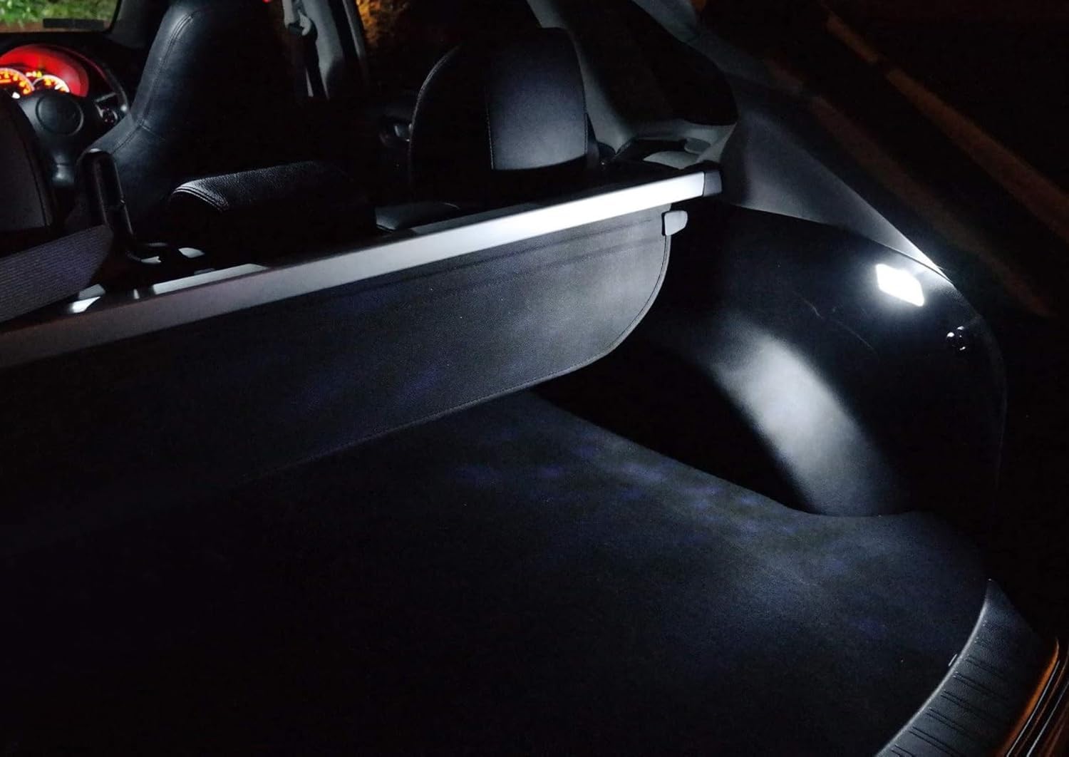 iJDMTOY Super Bright 2W High Power Xenon White Full LED Luggage, Glove Box, Cargo Area Light Assembly Compatible With BMW E30 E36 3 Series, E34 5 Series MINI R50 R52 R53, etc
