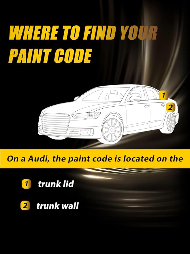 Glacier White Metallic Touch Up Paint Compatible - Image 2