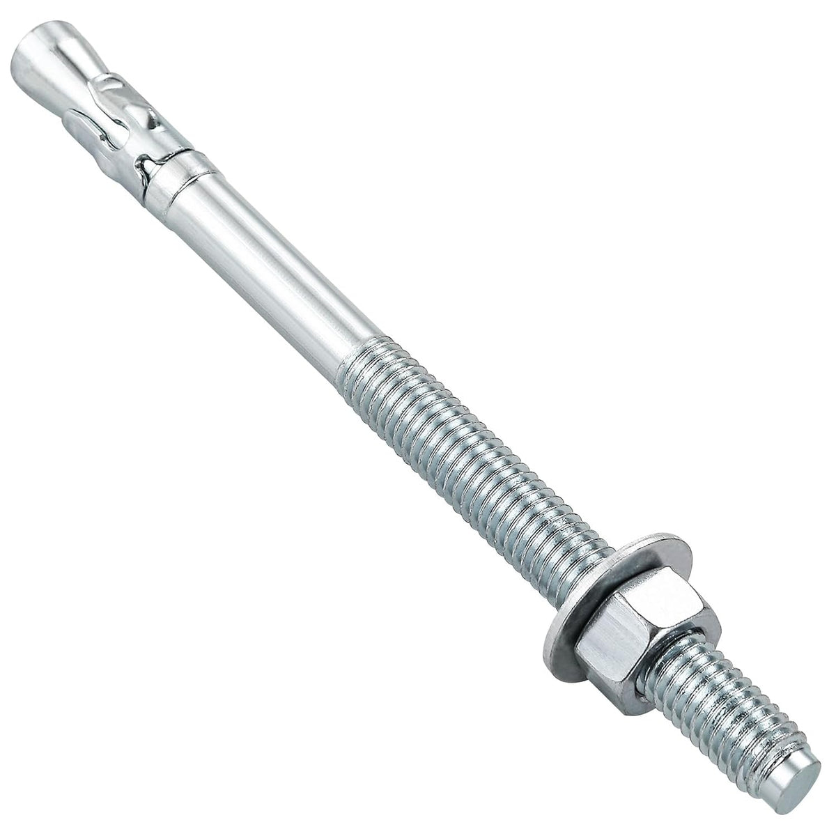 wensilon 1/2"x10" wedge anchors for concrete, zinc-plated, 10, main product view