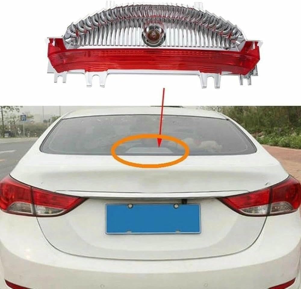 3RD High Mount Level Centre Rear Third Brake Stop Light Lamp Assembly for Hyundai Elantra 2011-2016 92700-4V000 92700-3X000