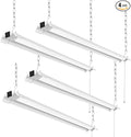 4-Pack 4ft Linkable Led Shop Light, Plug in Garage Lighting by ENATECLITE