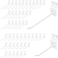 Yuahar Slatwall Hooks 50Pcs 4/6 Inch Slatwall Accessories Heavy Duty Slat Wall by Yauhar