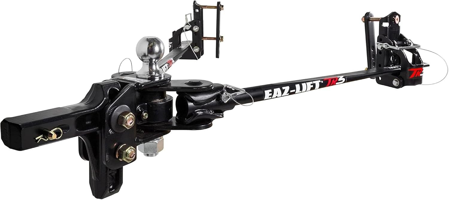 Camco Eaz-Lift TR3 Weight Distribution Hitch Kit with Dynamic Sway Control, 1000 lb