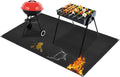 Under Grill Mat for Outdoor Grilling, 70 x 48 inches Double-Sided Fireproof