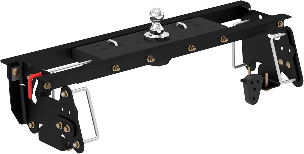Double Lock Gooseneck Hitch Kit with Brackets, Compatible with Select 2500, 3500