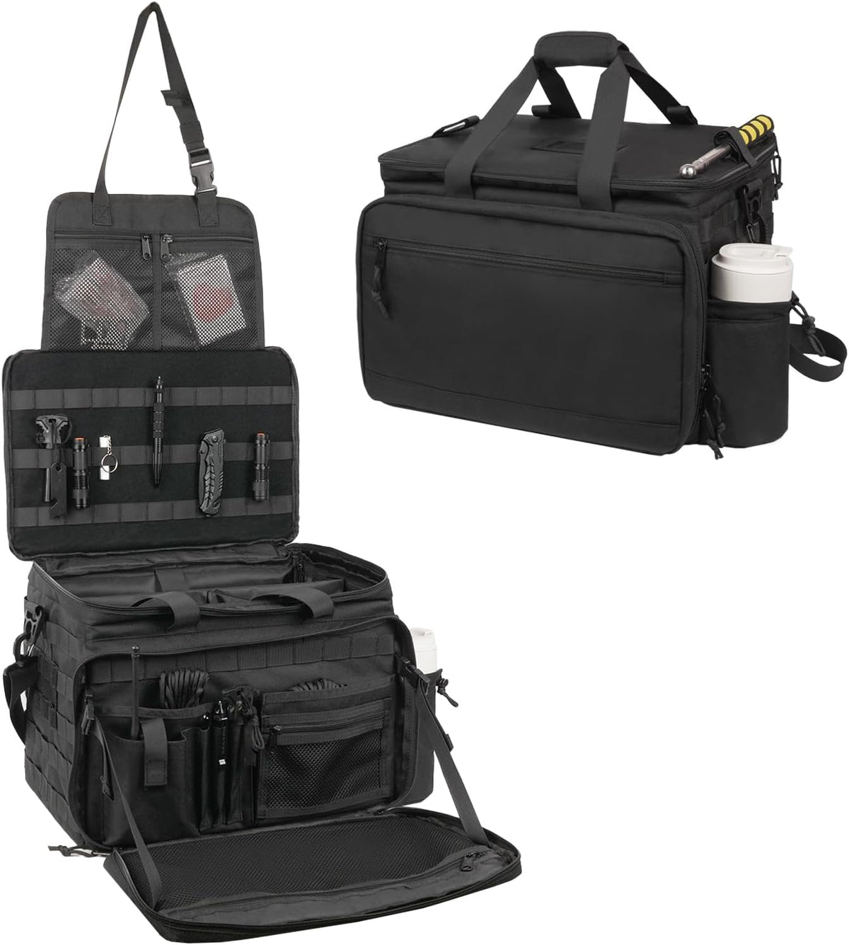 Patrol Bag Law Enforcement, Police Gear Car Front Seat Vehicle Organizer Bags