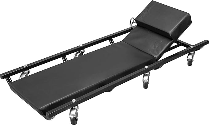 Torin ATR6452B Rolling Garage/Shop Creeper: 40" Padded Mechanic Cart by Torin