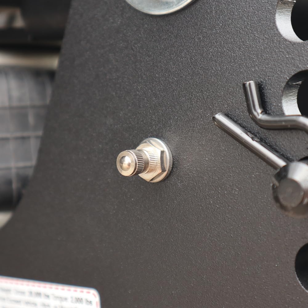 Shocker HD Max Black Super Drop Air Hitch with Sway ControlBlack Combo 2" & 2-5/16" Balls, Fits 2-1/2" Hitch has 0-8-1/2" of Drop - 20,000 lbs