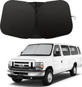 Front Windshield Sunshade fit for Ford Econoline E-Series Van 1992-2025 & by GZSH
