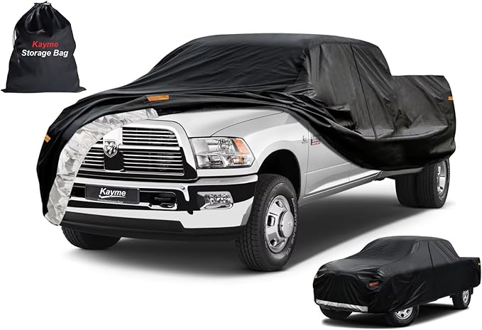 Kayme Truck Cover Custom Fit Dodge Ram 2500/3500 Extended/Quad/Regular SB. Full by kayme