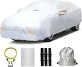 30 Layers Heavy Duty Car Cover for Automobiles All Weather Waterproof, Outdoor by OWEEIO