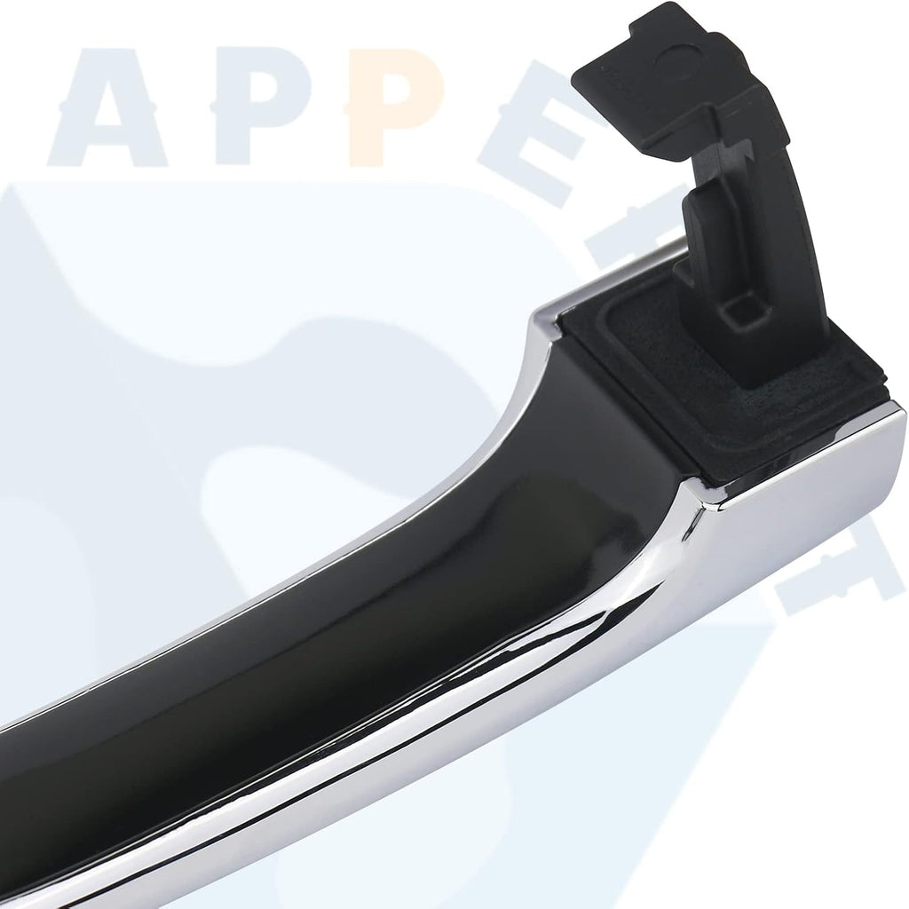 APPERFiT Exterior Door Handle Chrome w/Gasket Pad Compatible with Kia Sorento 2011 2012 2013 2014 2015 Rear Door Right Passenger Side Panel Replaces 826512P010 836622P010 826542P000