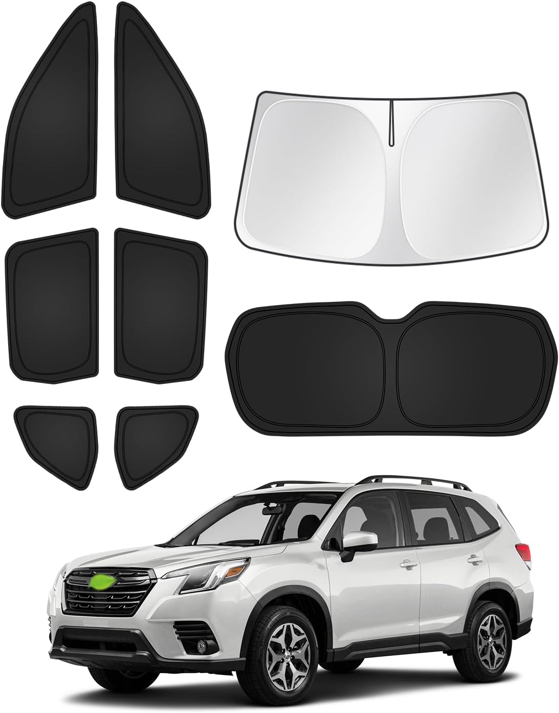Sunshades for 2025 2026 Subaru Forester Accessories Windshield Sun Shade Side