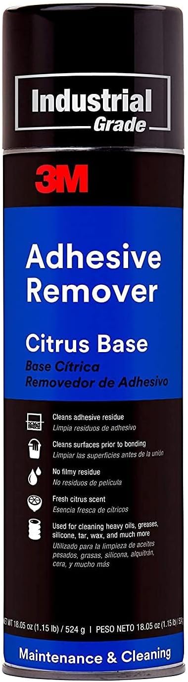 3m citrus base adhesive remover 6041 – 24, main product view