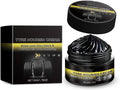 Tire Restoring Cream, Tire Coating Paste with UV Protection & Waterproof Coating – Tire Wax Black Restorer for Cars, Trucks, Motorcycles, Revives Deep Black Shine, Prevents Fading & Cracking (1)