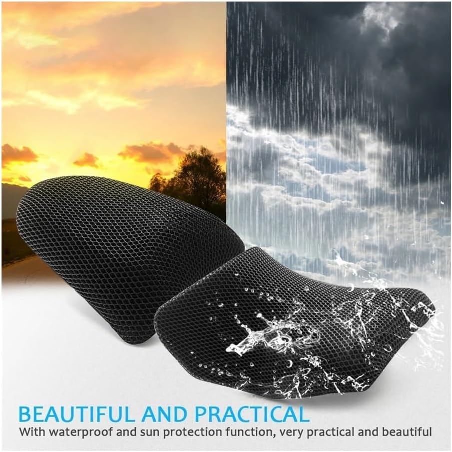 Mesh Seat Cover Cushion Guard Waterproof Insulation Breathable Net for Kaw&asaki Z 400 Z 900 Motorcycle Accessories Seats Cushions Covers