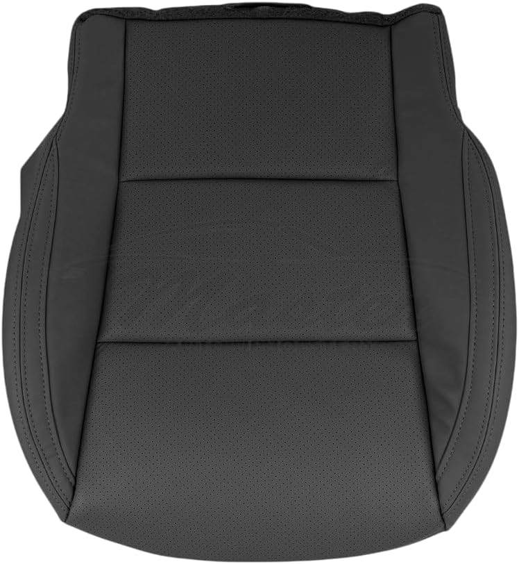 Master Auto Upholstery 2012-2019 fits Hyundai Santa Fe Genuine Leather Front Driver Bottom Cover Black