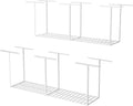 SunsGrove 2x8 Garage Overhead Storage Rack, Adjustable Heavy Duty Hanging