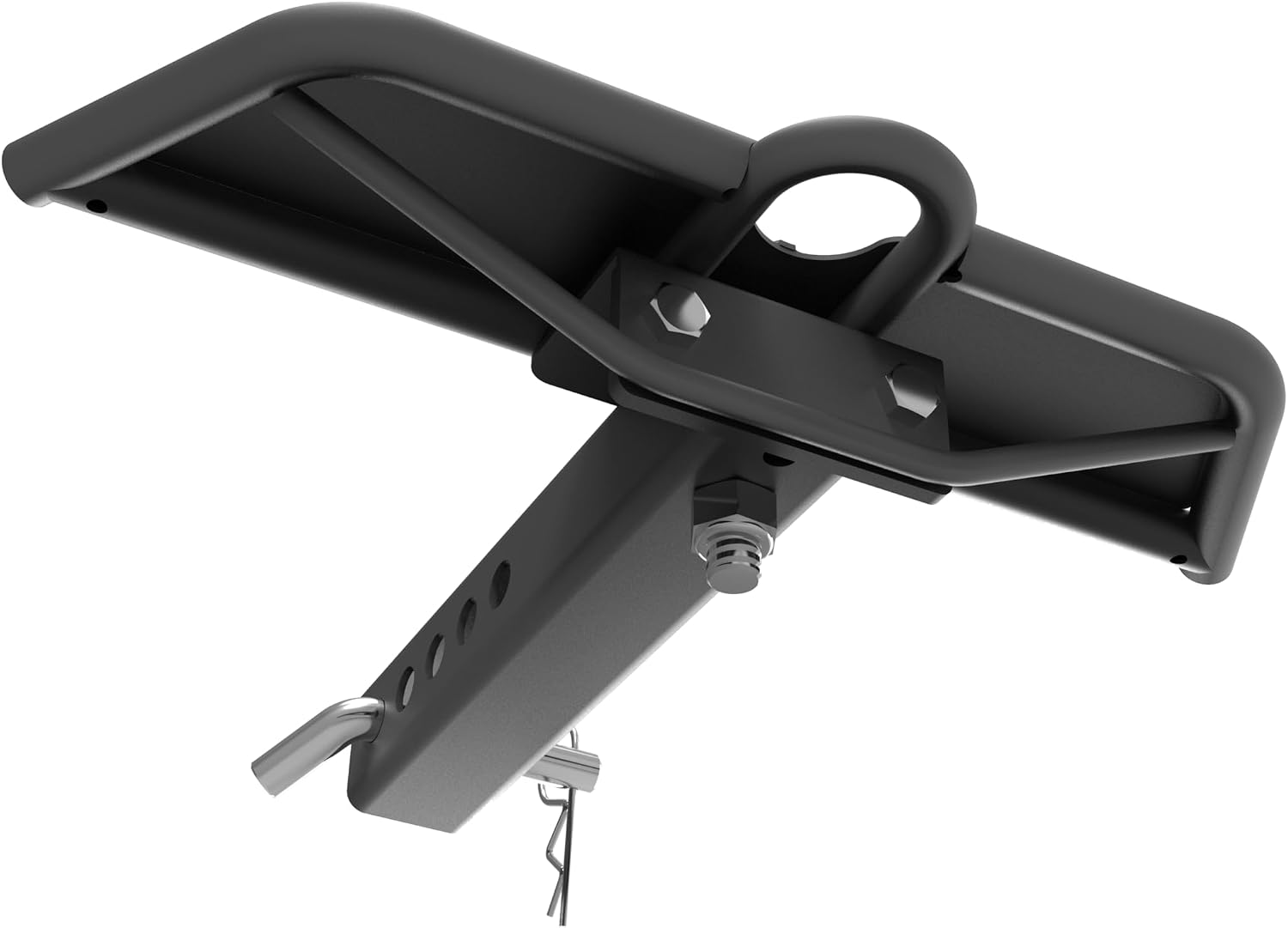 Hitch Step 2 Inch Receivers,Trailer Hitch Step for Truck,Tow,Tailgate,Pickup Truck,Hitch Bumper Guard (Black 17.3 inch)