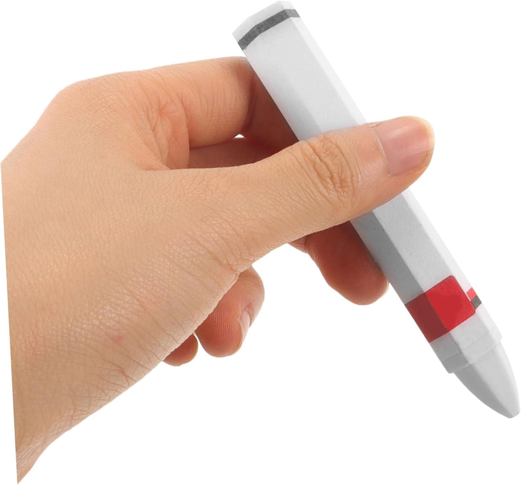 2pcs Wax Marker Pens for Tire Repair Car Tire Marking Pens Fine Tip for Precise Marking for Cars Motorcycles Bicycles High Visibility White