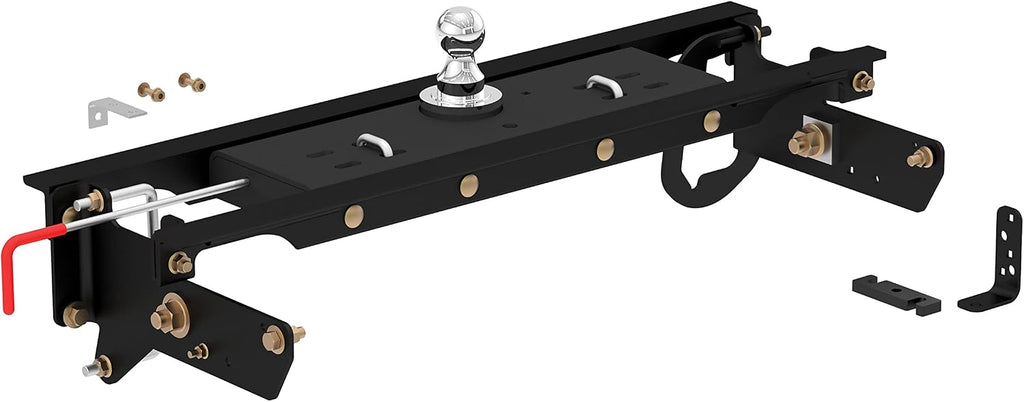 Double Lock Gooseneck Hitch Kit with Brackets, Compatible with Select F-250, F-350, F-450