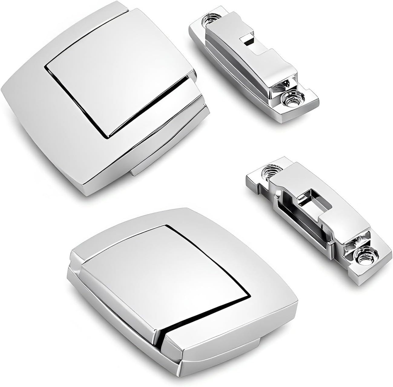 Chrome Tour Pack Pak Latches Fits for Harley Touring Street Electra Road Glide Ultra Classic FLHTCU FLHTC Limited FLHTK Anniversary FLHTCUSE8