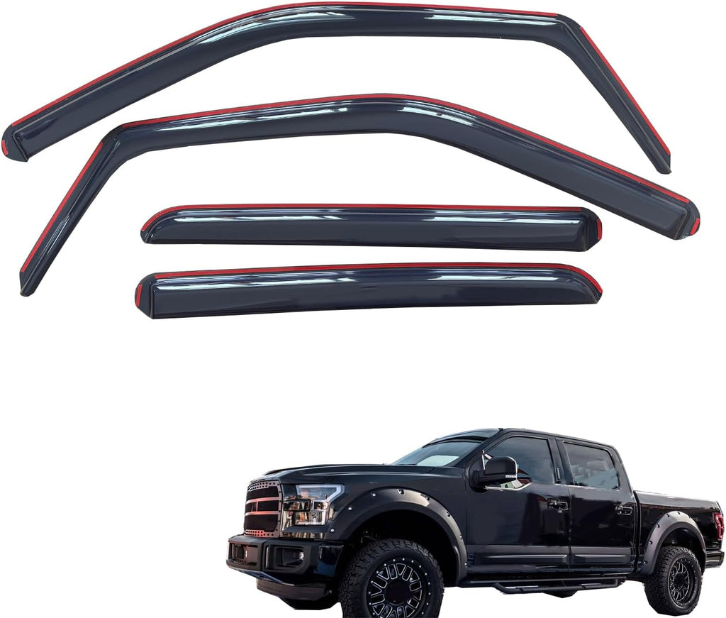 in-Channel Window Visor Deflector Compatible