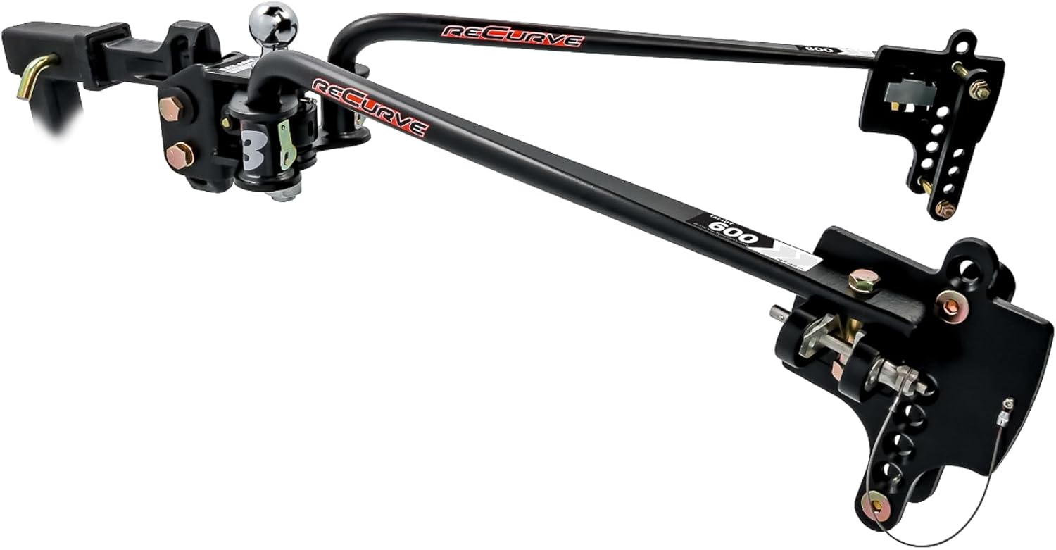 Camco Eaz-Lift ReCurve R3 Weight Distribution Hitch, 600 lb Kit with 2 5/16″ Ball