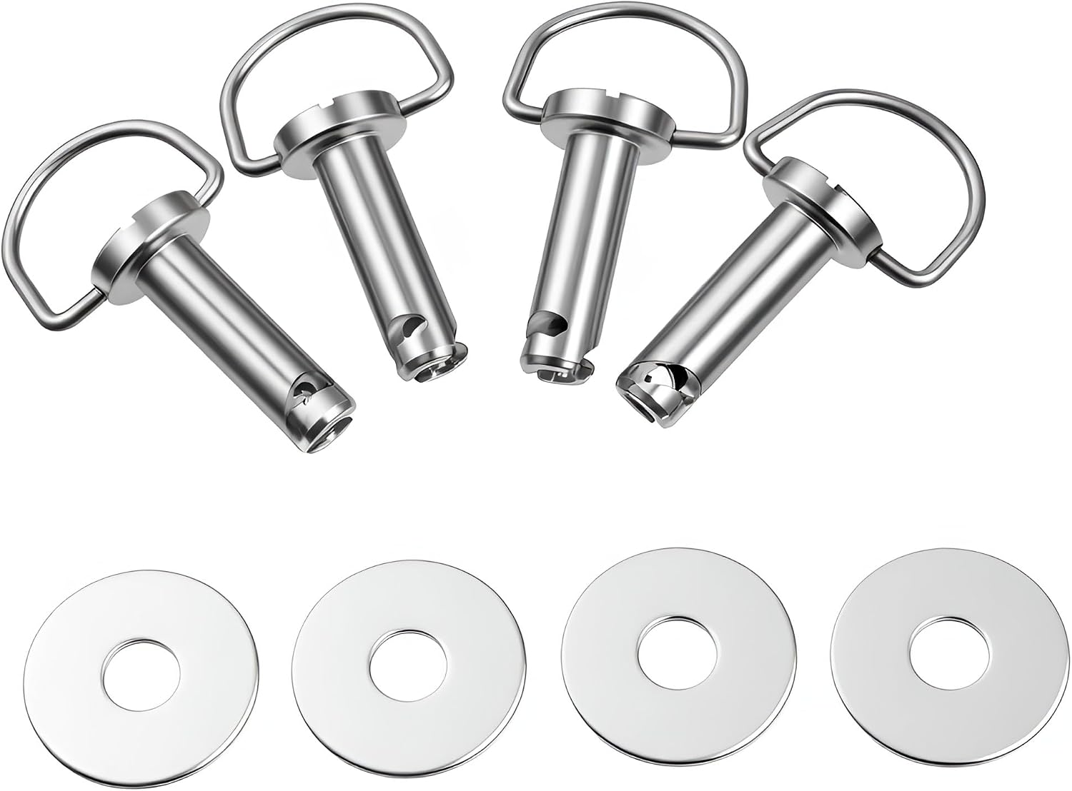 Harley Saddlebag Mounting Pin Bolts, Motorcycle Saddle Bag Fasteners Pins for Harley Davidson Touring Softail Road King Electra Street Glide all year