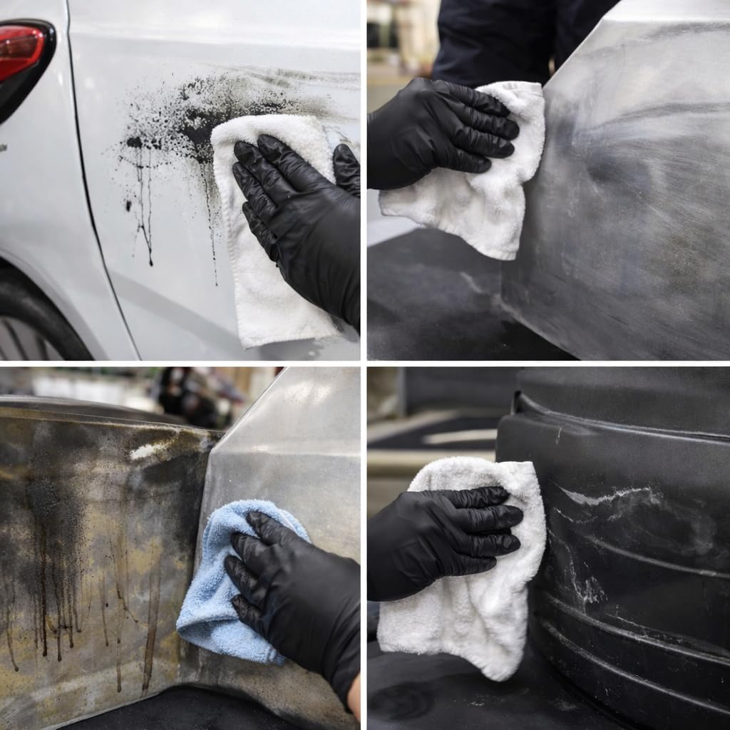 Wax & Grease Remover 1 Gallon, Surface Prep Cleaner | Tar Removal, Wax Removal, Oil Removal, Silicone Rem, Paint Prep, Sanding Prep, Auto Body, Clean Surface