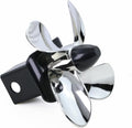 Tow Hitch Cover 77009, Spinning Propeller Trailer Hitch Cover Plastic for 2 Inch Receivers