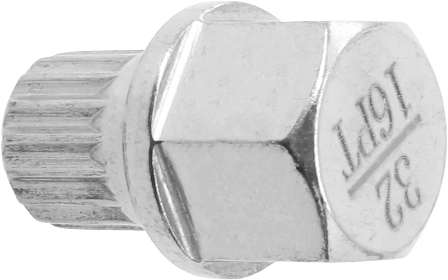 32/16PT Wheel Lock Key for, Steel Anti-Theft Lug Nut Removal, Rustproof Silver Socket Adapter for Car for Tire Screw Installation