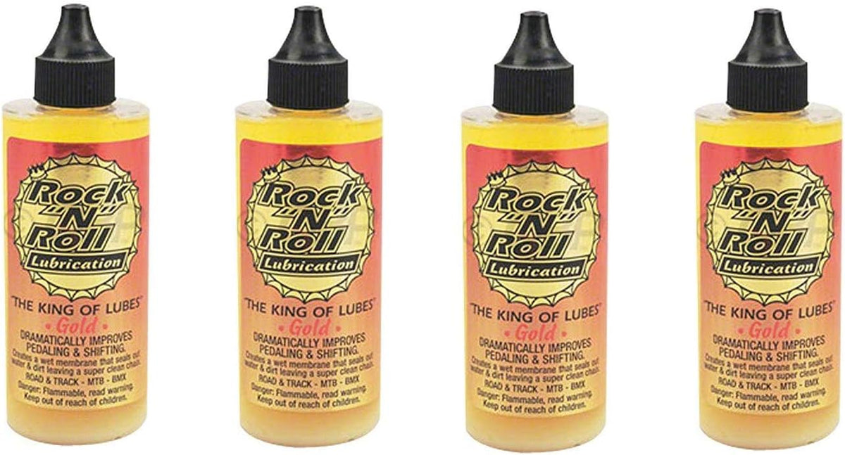 wasoto 135816 gold chain lubricant, 4-ounce (4-pack)., main product view