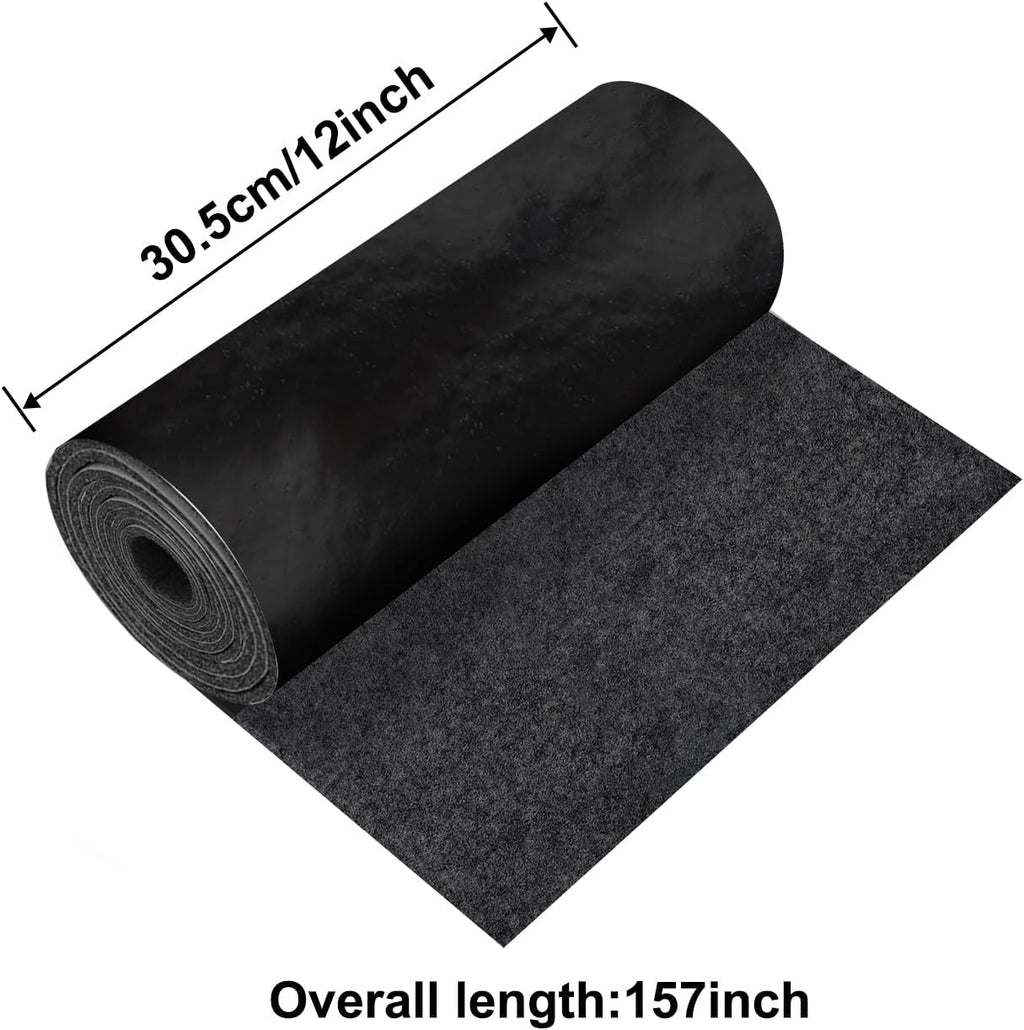 Boat Trailer Bunk Carpet, 12Inch x 13Ft Marine Carpet for Boats, Waterproof Trailer Boat Bunk Padding Mat for Boat Trailers Jet Ski Ramp Garage Dock