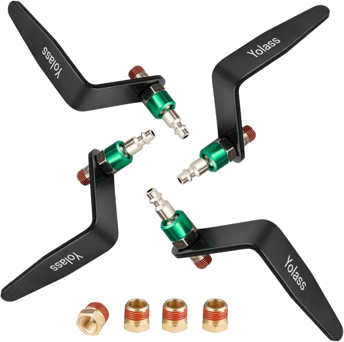 yolass pneumatic tool hook,1/4" npt and 360° rotatable, main product view