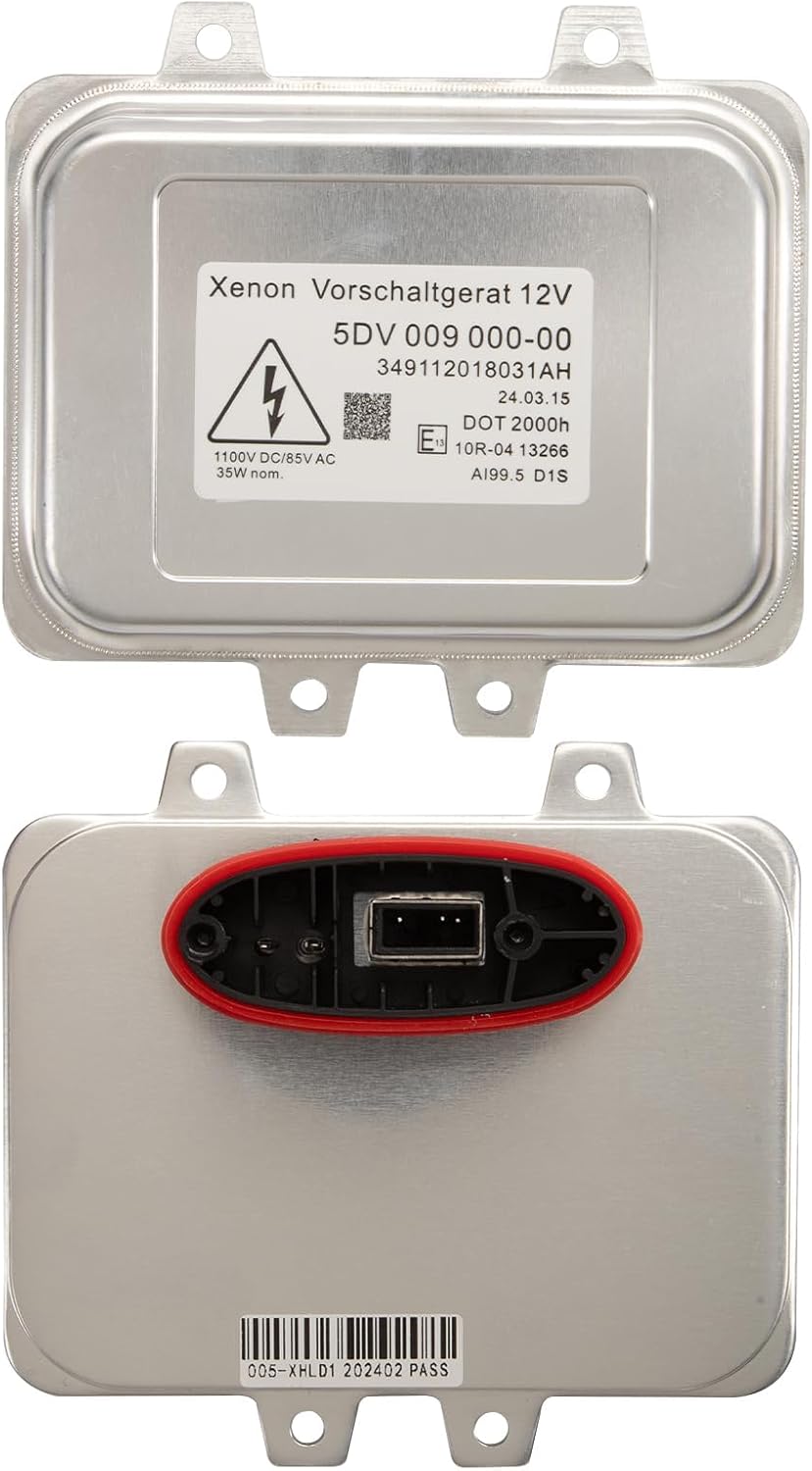 HID Headlight Ballast Replacement for 5dv00900000 Escalade 2007-2014, Xenon Headlight Ballast Control Unit for E60 2006-2009, Town Country 2004-2014 Accessories 2pcs 5dv 009 000-00