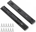 ravinte matte black soft close drawer slides 12, main product view