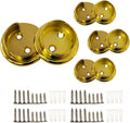 qcaa heavy duty solid metal closet rod socket, main product view