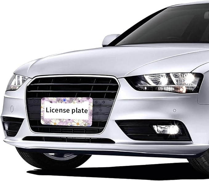 Flowers Daisy License Plate Frames - Image 6