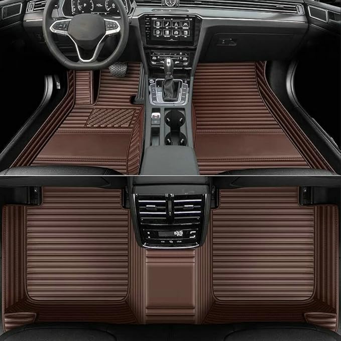 Custom Colors Car Floor Mats Black Pink by Unknown