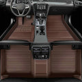 Custom Colors Car Floor Mats Black Pink by Unknown
