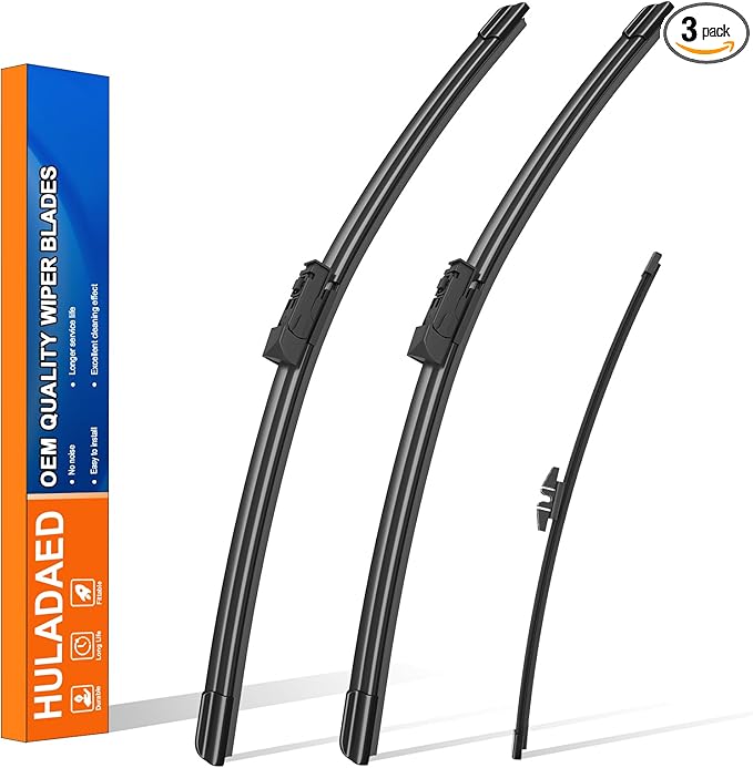 HULADAED® 26'' 20'' 12'' Windshield Wipers Replacement by HULADAED