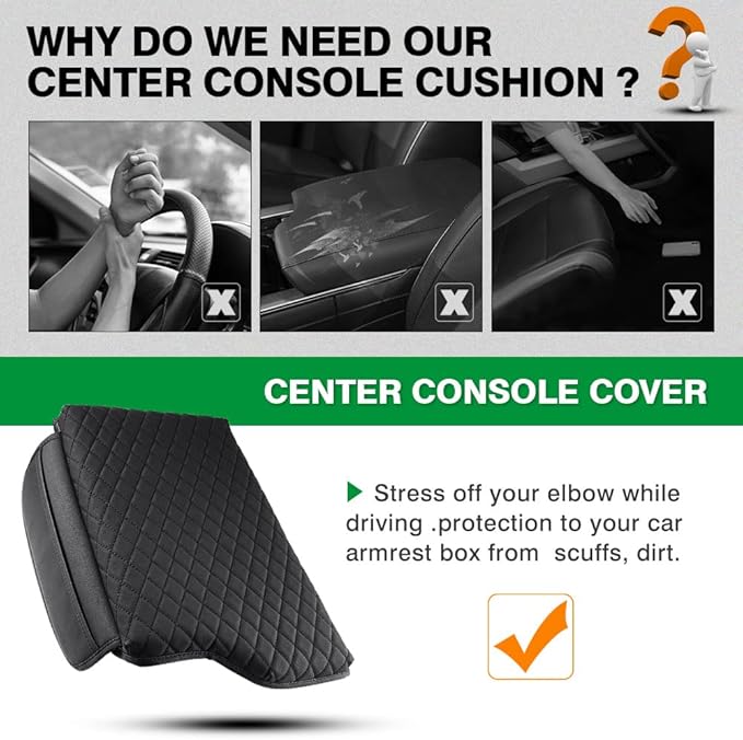 Shademax Custom Fit for Center Console Cover Hyundai Palisade 2020 2021 2022 - Image 3