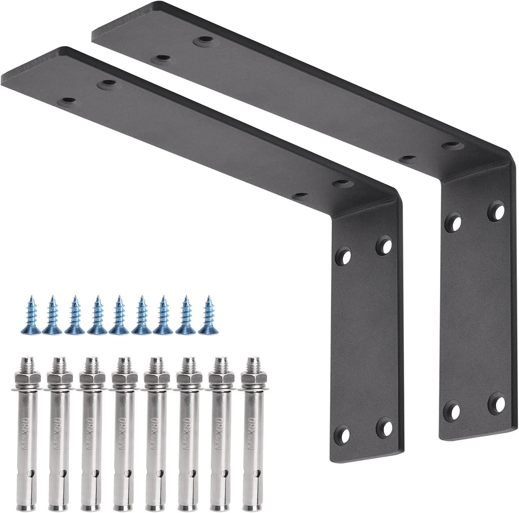 yumore countertop support bracket, heavy duty 5mm l shown in use