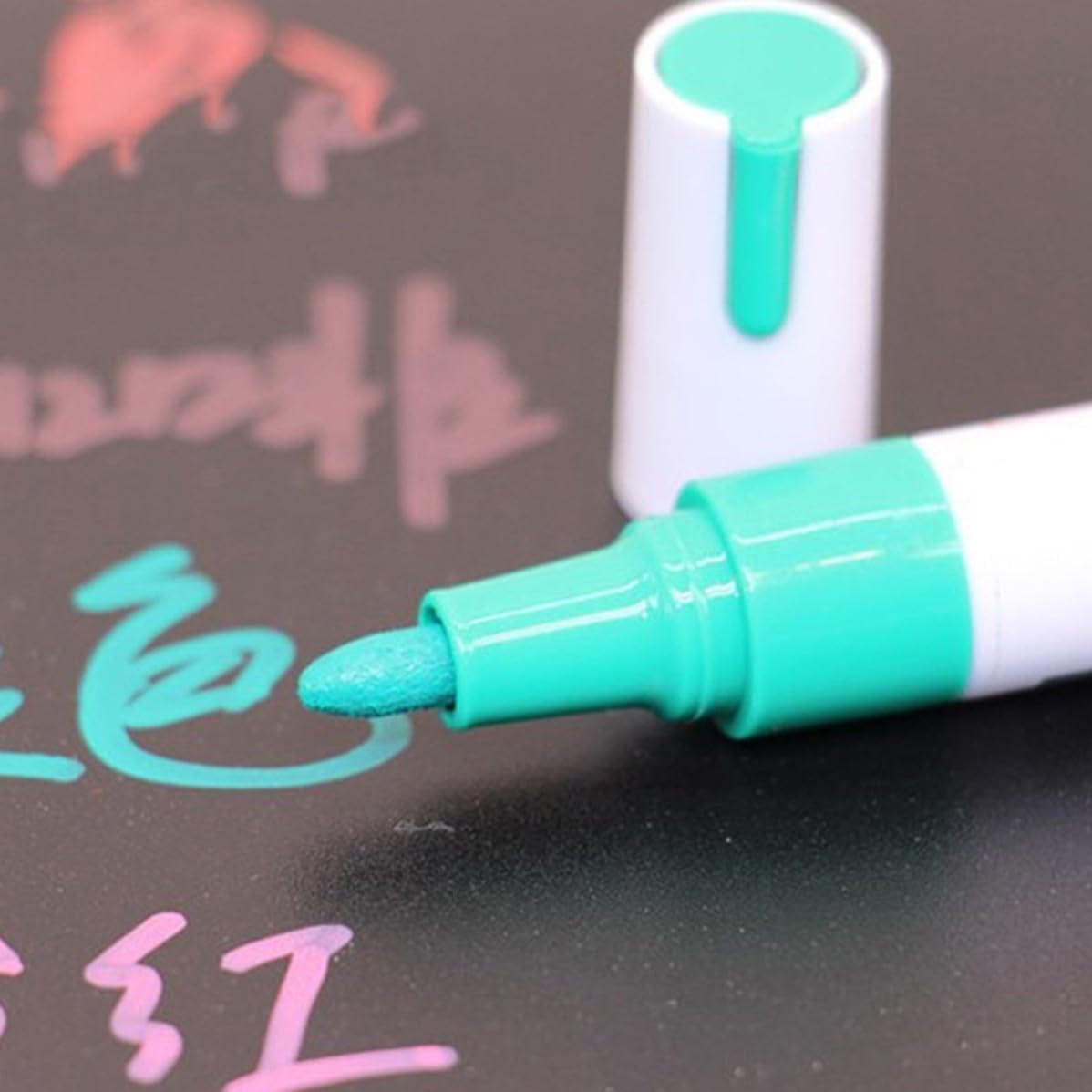 7pcs Tire Paint Pens Oil-based Color Markers for Repairing Tires with Plastic Body, Easy to Carry and Waterproof for Automotive and DIY Use